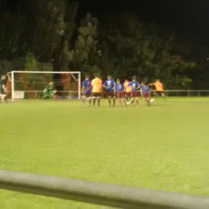 Mile Oak get a penalty....and he slots it home....
